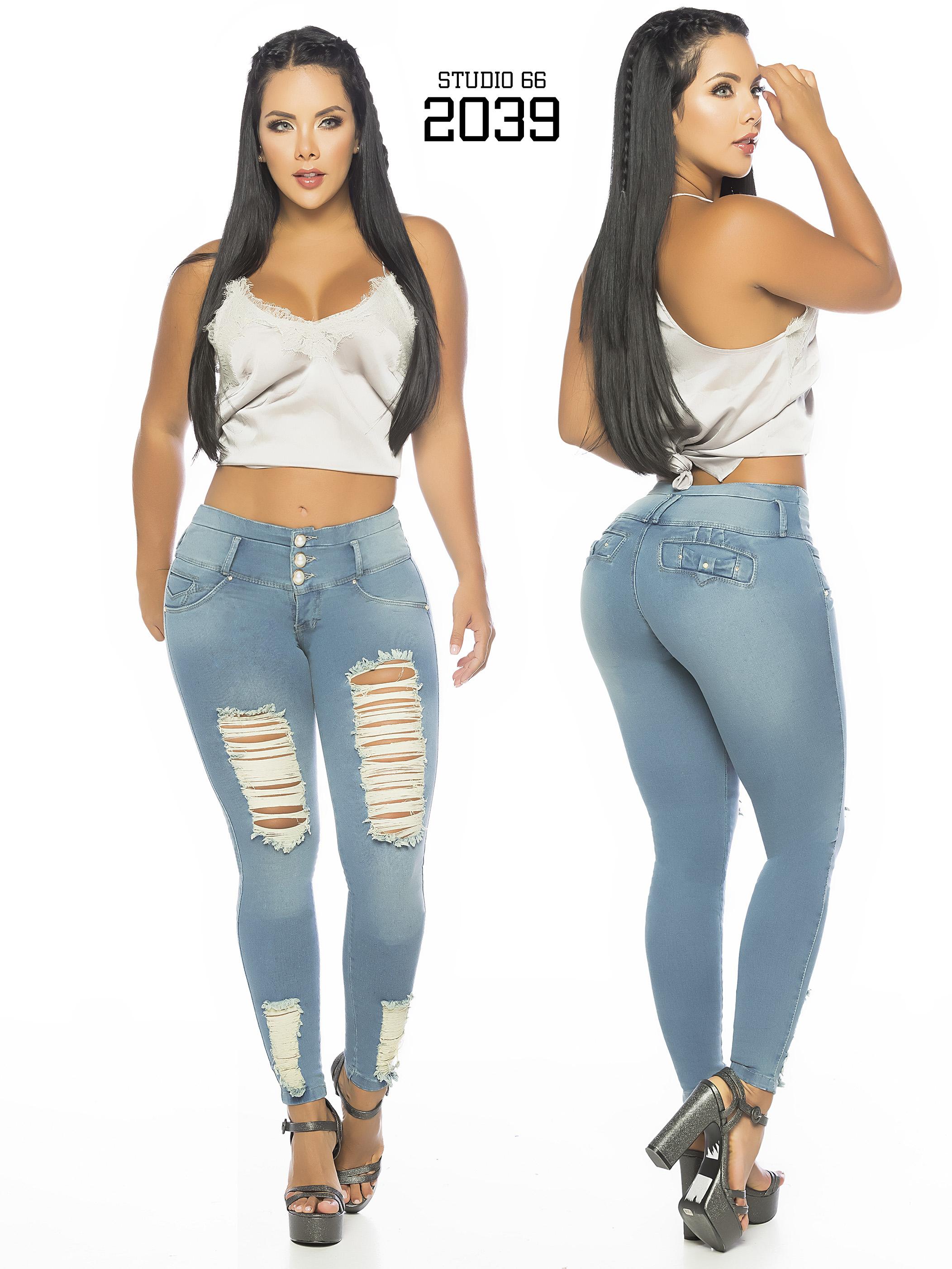Jeans colombianos push up de moda